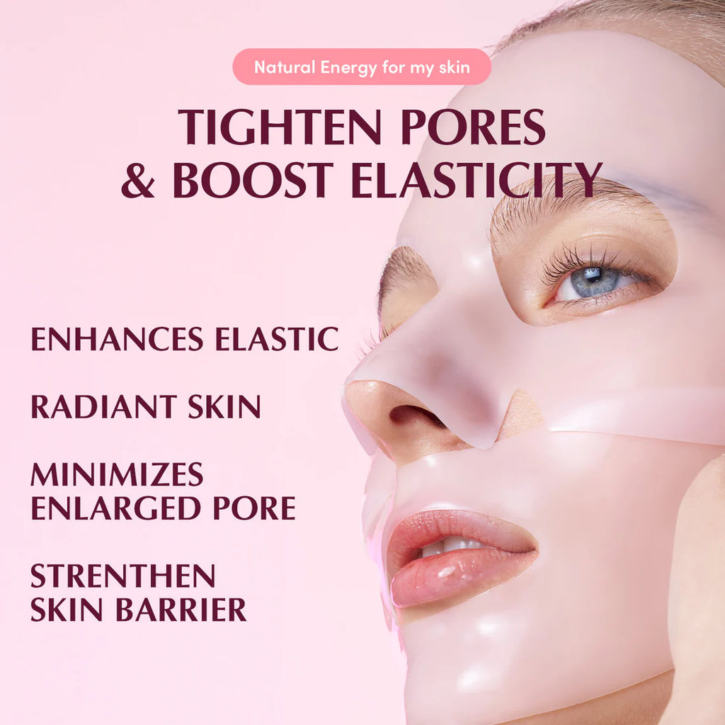 EQQUALBERRY COLLAGEN PORE-TIGHT UP HYDROGEL MASK 4EA