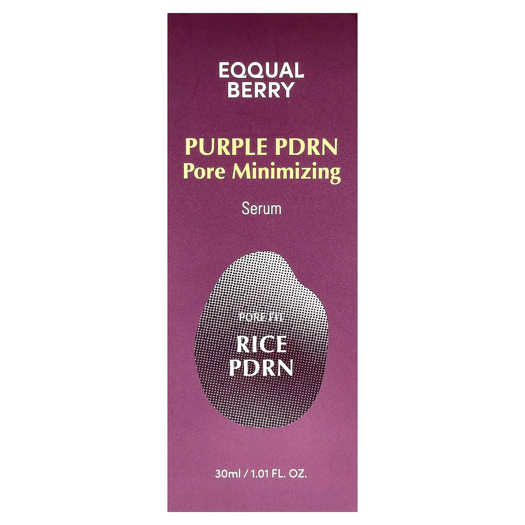 EQQUALBERRY PURPLE PDRN PORE MINIMIZING SERUM 30ml