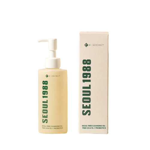 K-SECRET SEOUL 1988 Cleansing Oil : Pine Cica 1% + Probiotics  200ml