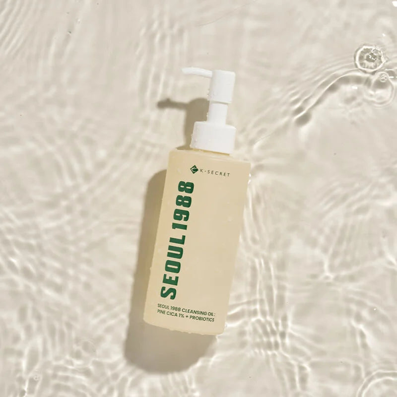 K-SECRET SEOUL 1988 Cleansing Oil : Pine Cica 1% + Probiotics  200ml