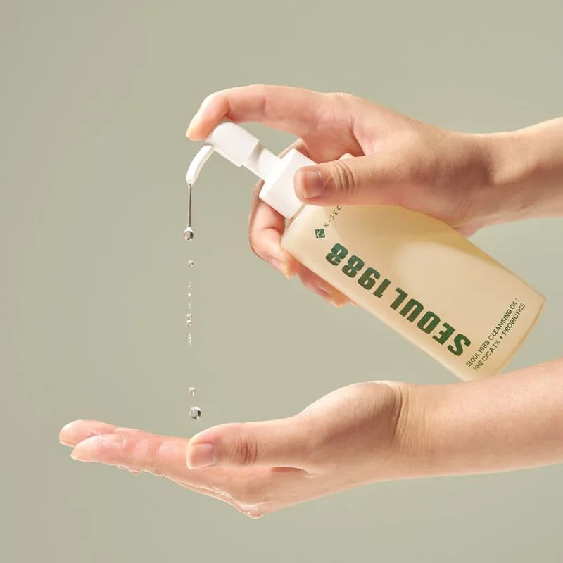 K-SECRET SEOUL 1988 Cleansing Oil : Pine Cica 1% + Probiotics  200ml