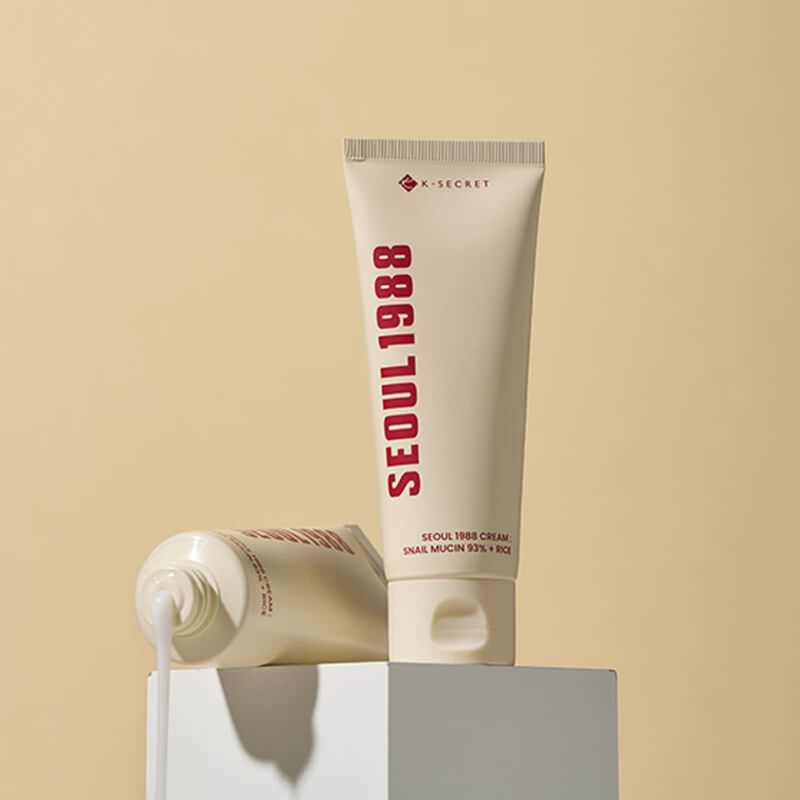 K-SECRET SEOUL 1988 Cream : Snail Mucin 93% + Rice