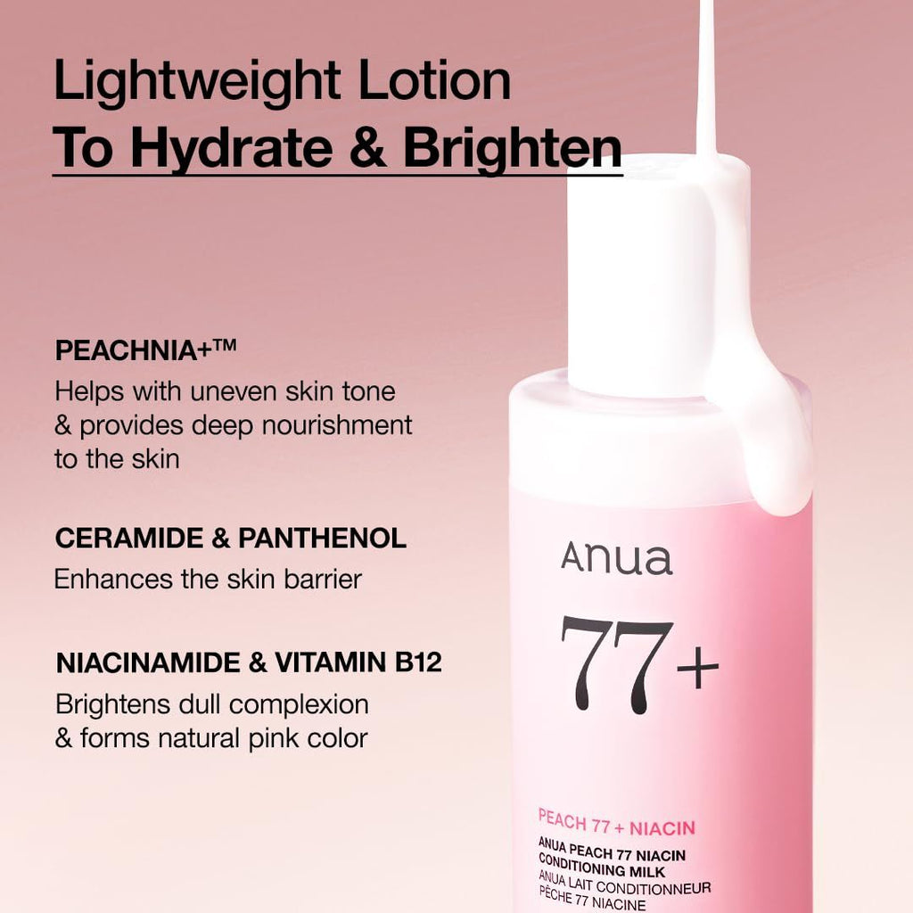 ANUA Peach 77 Niacin Conditioning Milk 150ml