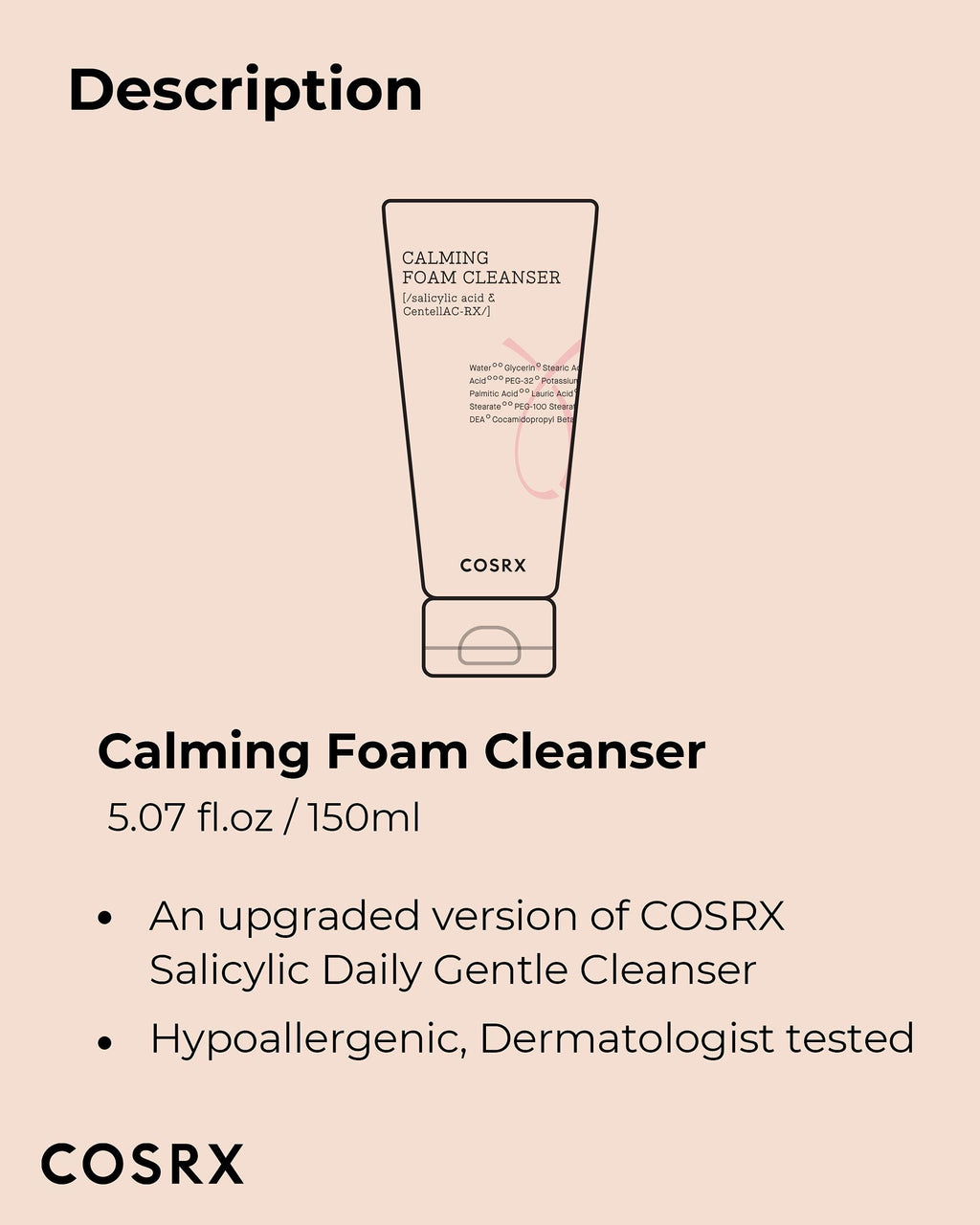 COSRX AC COLLECTION Calming Foam Cleanser