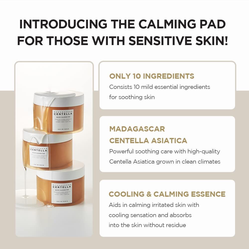 SKIN1004 CENTELLA QUICK CALMING PAD