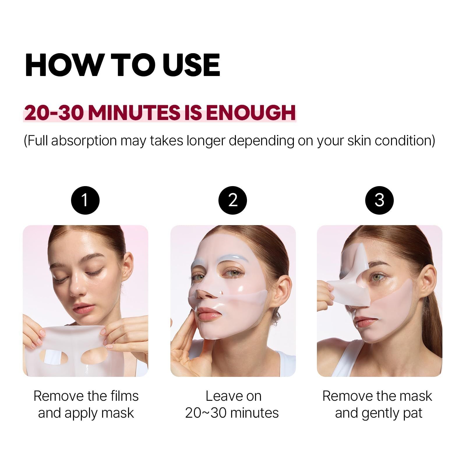 ROUND LAB CAMELLIA DEEP COLLAGEN FIRMING GEL MASK (4EA)