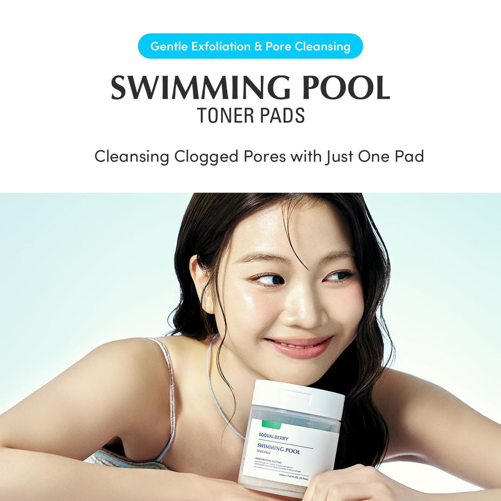 Eqqualberry Swimming Pool Toner Pads 220ml (70ea)