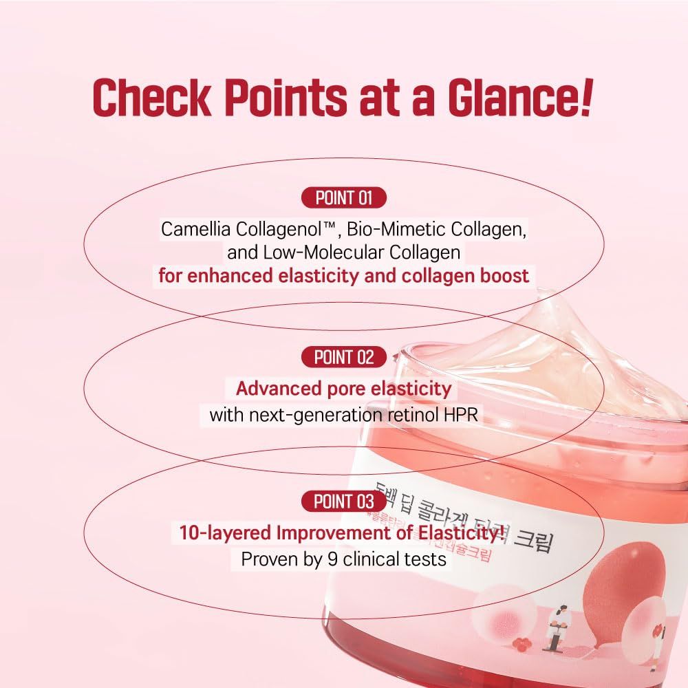 ROUND LAB CAMELLIA DEEP COLLAGEN CREAM 50ML