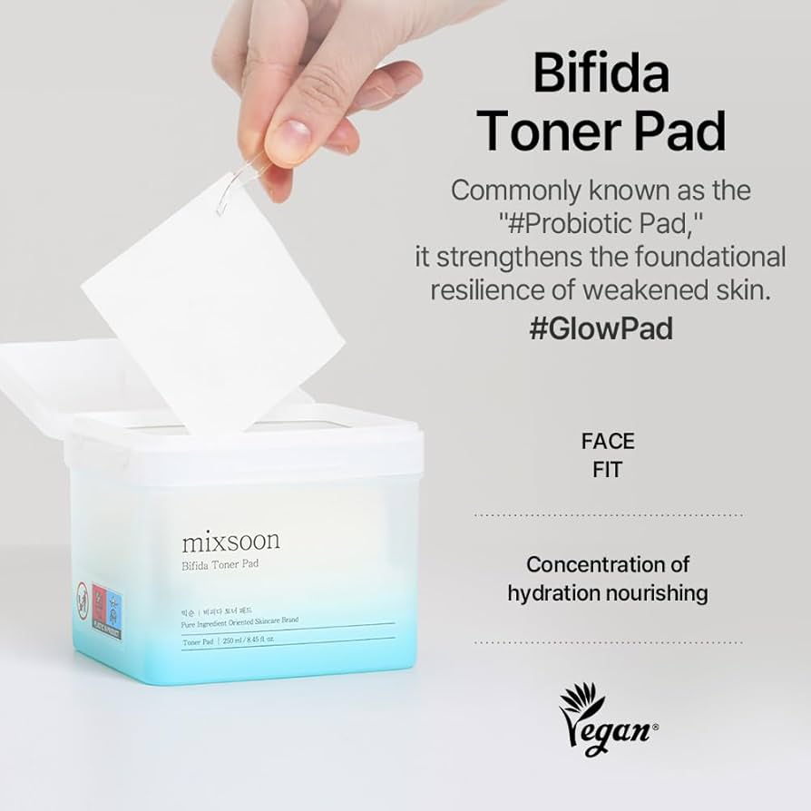 MIXSOON Bifida Toner Pad [120 Sheets]