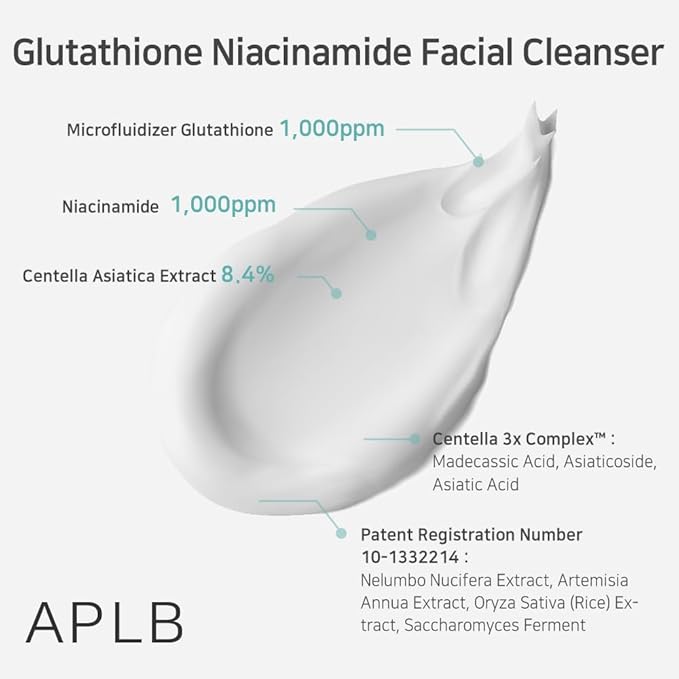 APLB GLUTATHIONE NIACINAMIDE FACIAL CLEANSER