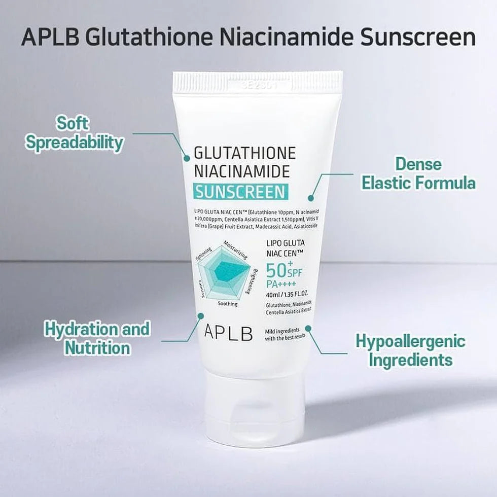 APLB GLUTATHIONE NIACINAMIDE SUNSCREEN