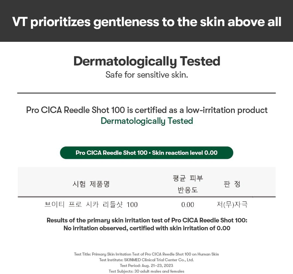 VT COSMETICS PRO CICA REEDLE SHOT 100
