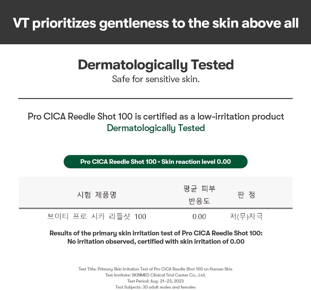 VT COSMETICS PRO CICA REEDLE SHOT 100