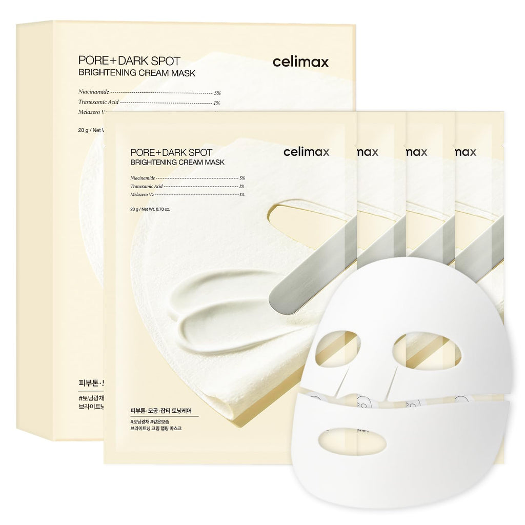 celimax PORE+DARK SPOT BRIGHTENING SERUM MASK_4ea