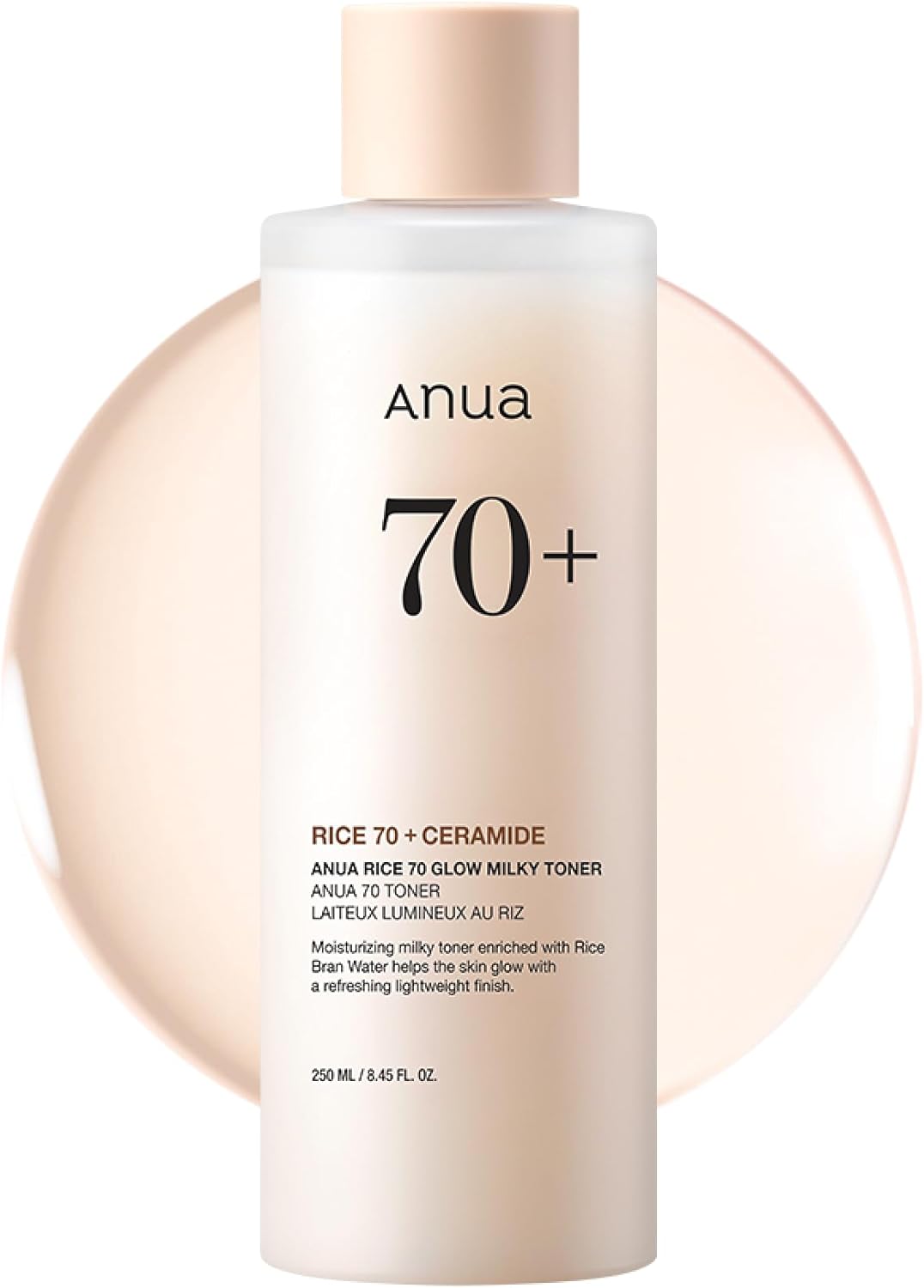 ANUA RICE 70 GLOW MILKY TONER 250ml