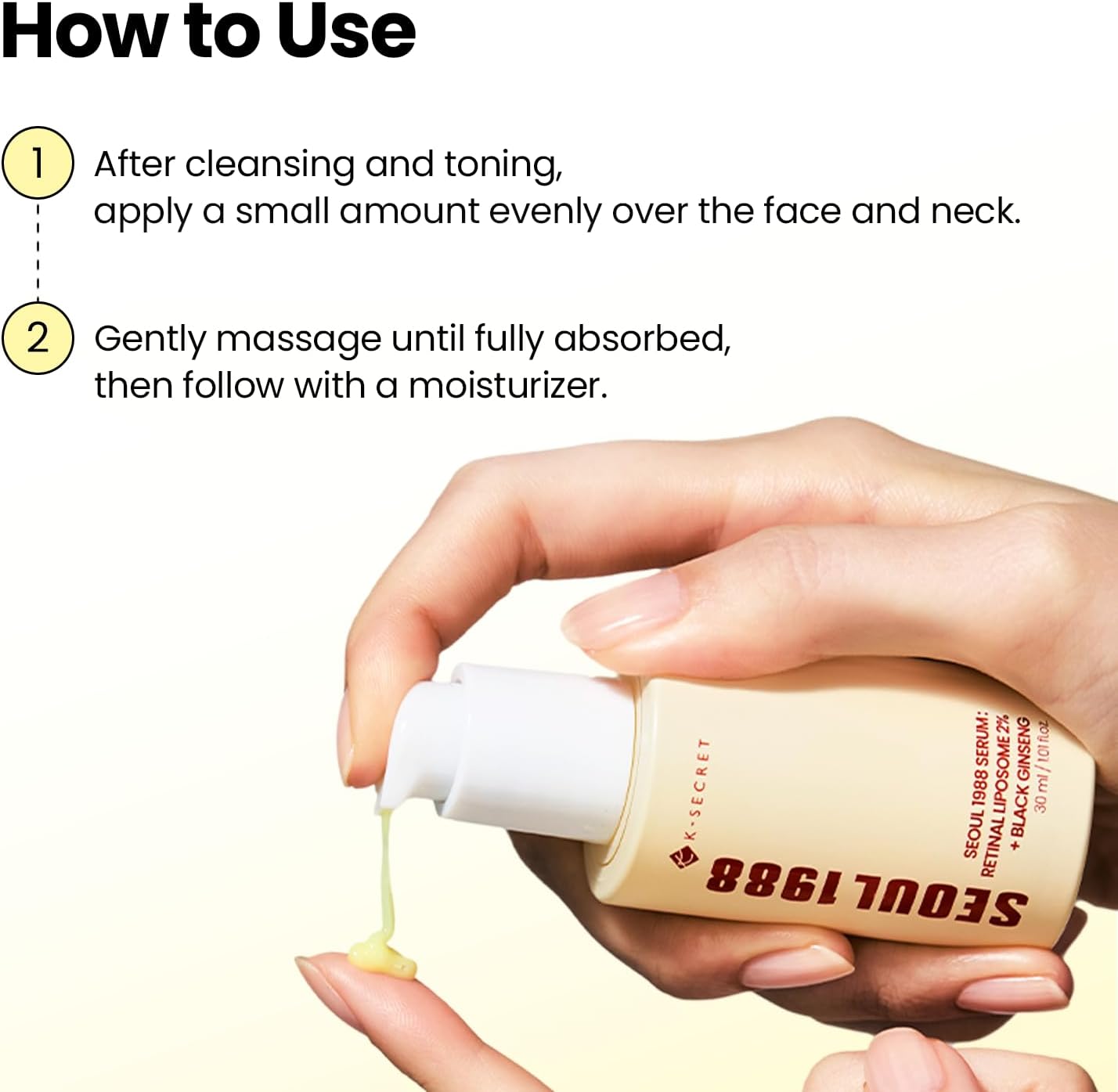K-SECRET SEOUL 1988 Cream : Retinal Liposome 1% + Fermented Rice