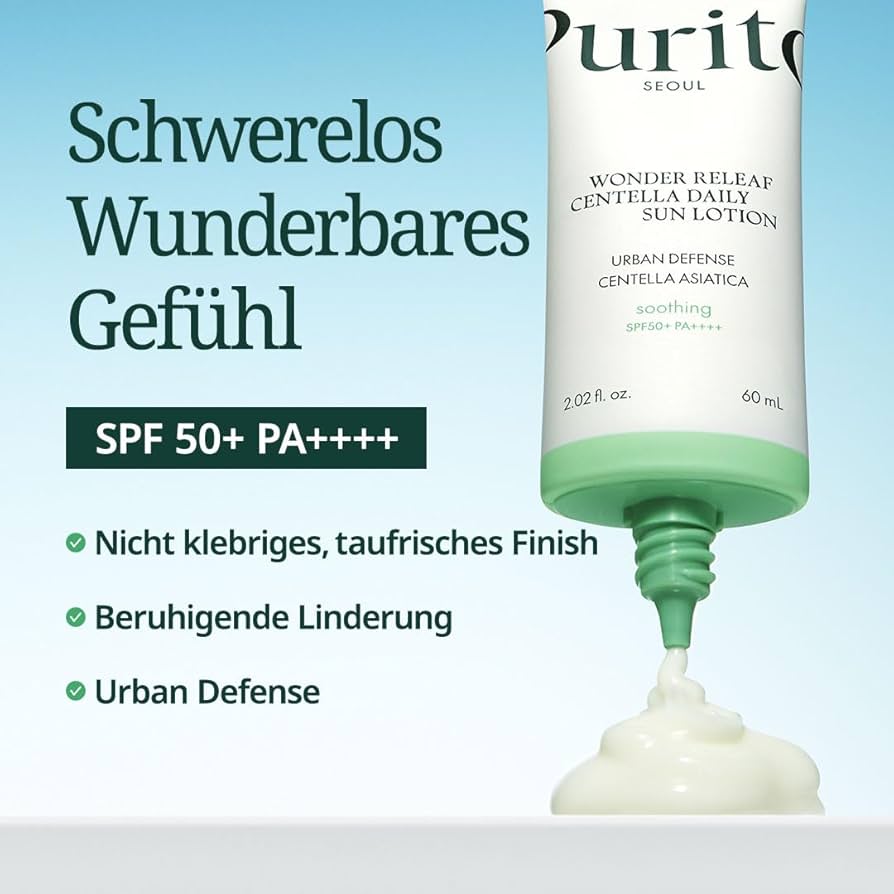 PURITO Wonder Releaf Centella Daily Sun Lotion