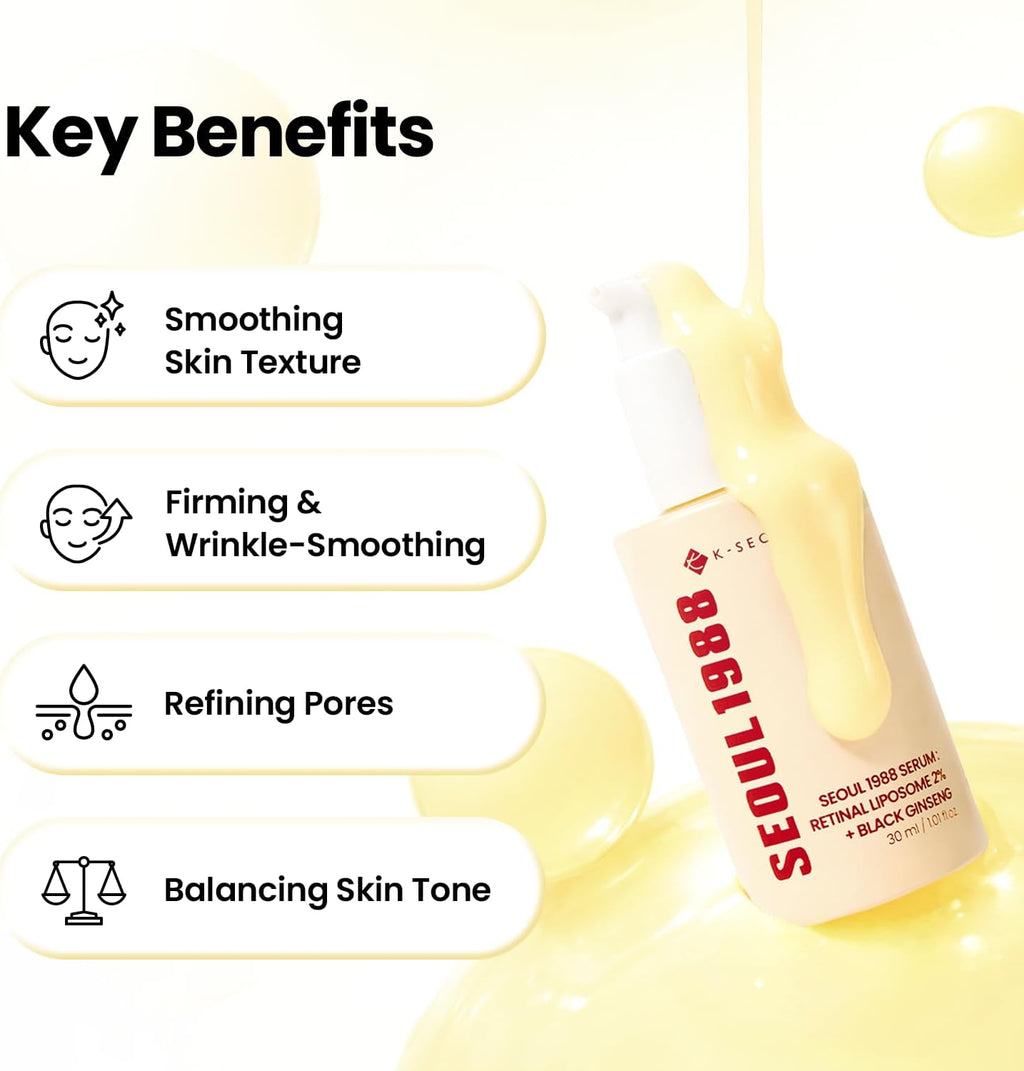 K-SECRET SEOUL 1988 Cream : Retinal Liposome 1% + Fermented Rice