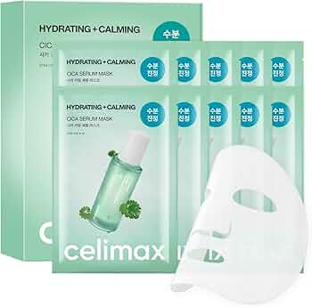 celimax The Real Cica Calming Serum Mask_10ea