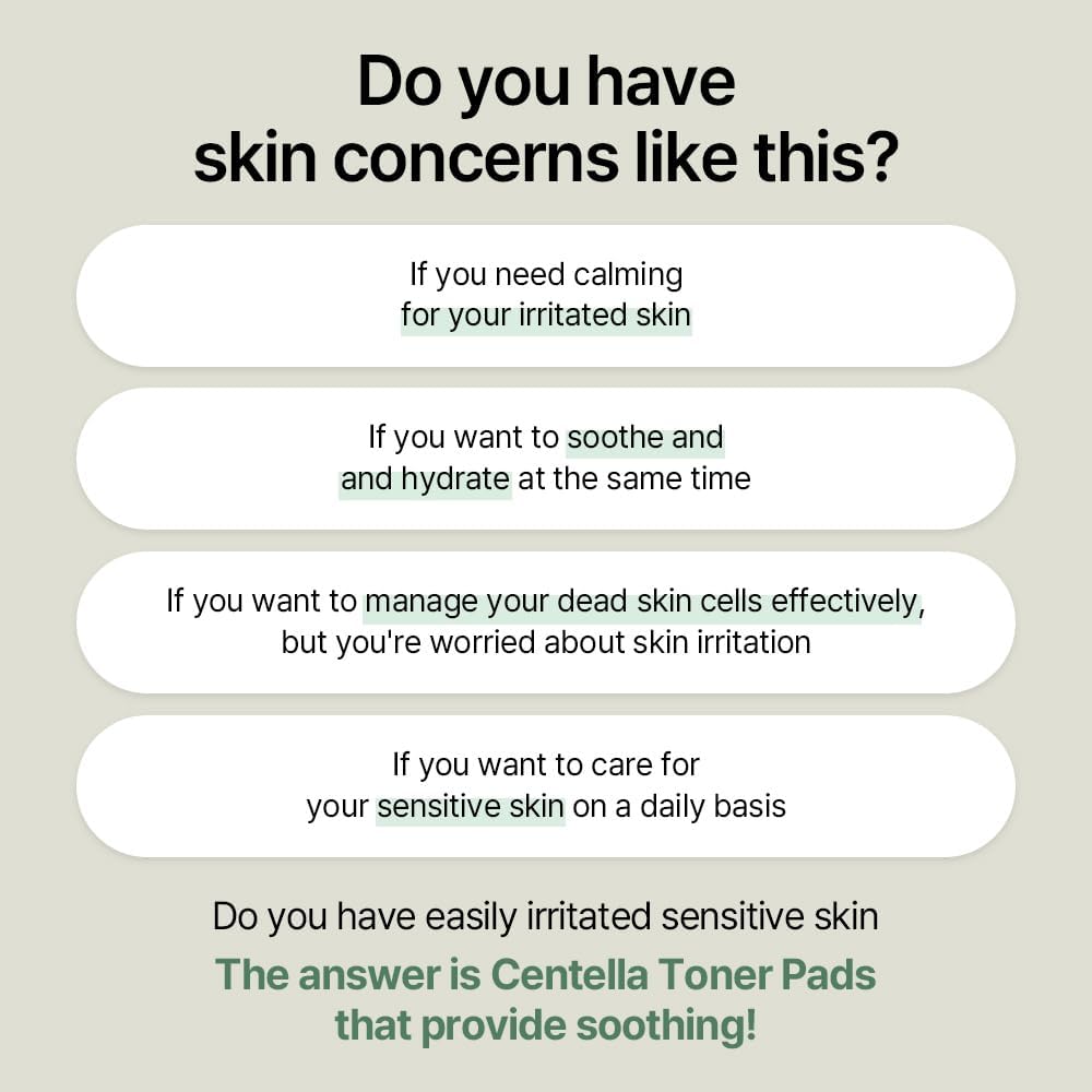 MIXSOON Centella Toner Pad (120 Sheets)