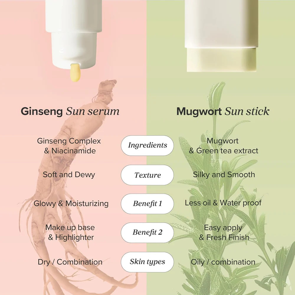 Beauty of Joseon MATTE SUN STICK : MUGWORT+CAMELIA (SPF 50+ PA++++)