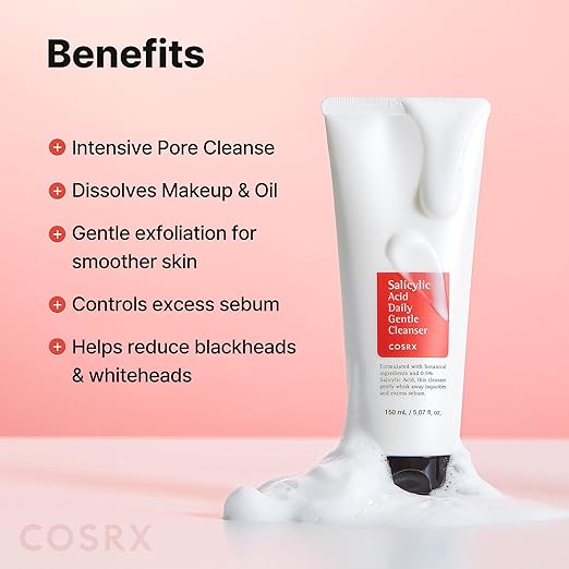 COSRX Salicylic Acid Daily Gentle Cleanser 150ml