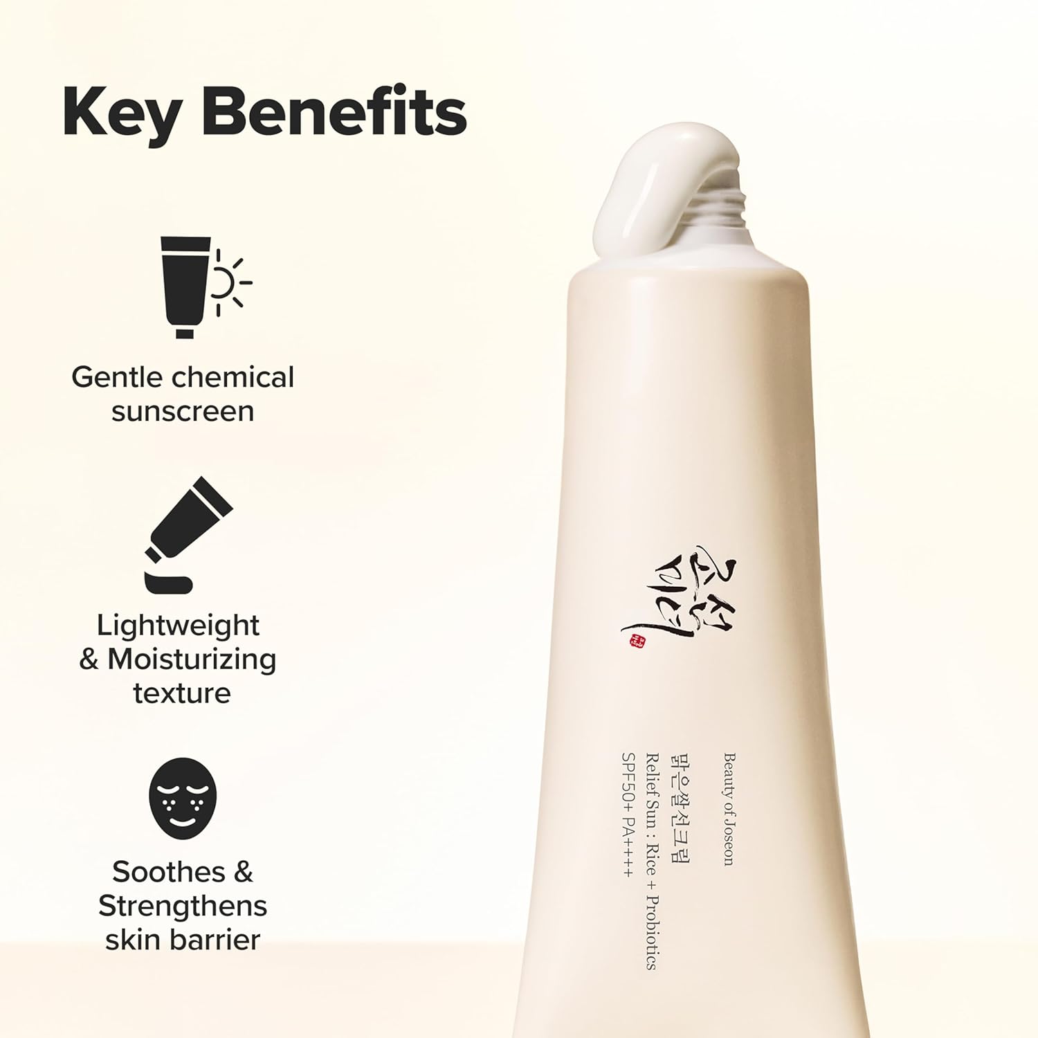Beauty of Joseon RELIEF SUN : RICE + PROBIOTICS (SPF50+ PA++++) 50ml
