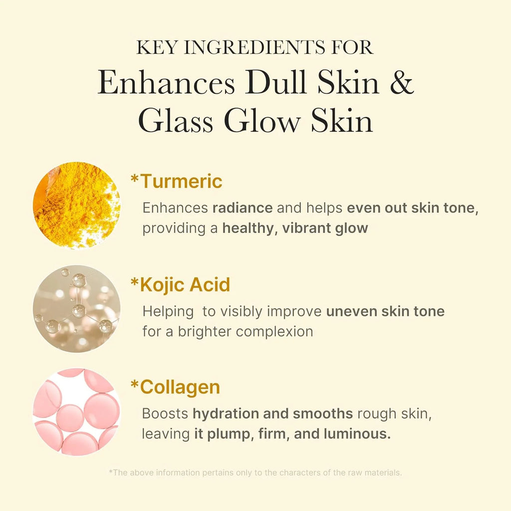 MEDICUBE KOJIC ACID TURMERIC NIGHT WRAPPING MASK 75ML