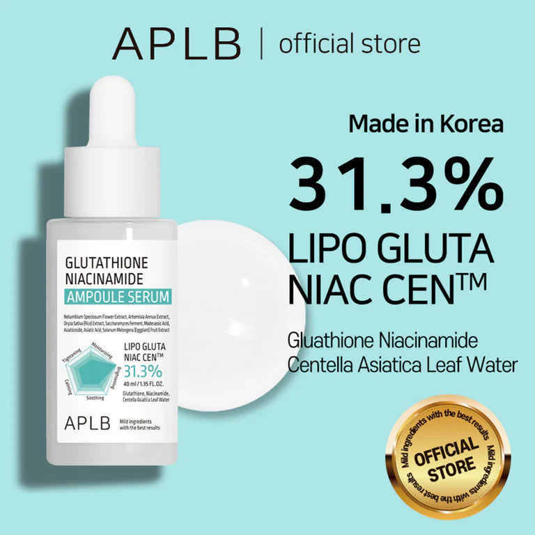 APLB GLUTATHIONE NIACINAMIDE AMPOULE SERUM 40ml