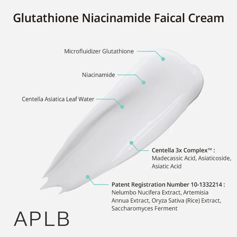APLB GLUTATHIONE NIACINAMIDE FACIAL CREAM 55ml