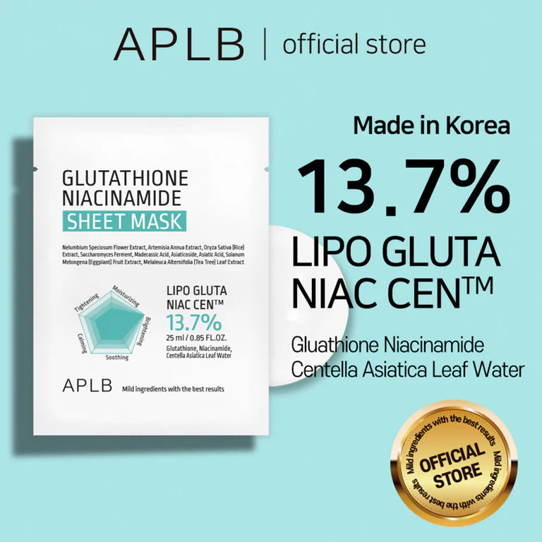 APLB GLUTATHIONE NIACINAMIDE SHEET MASK