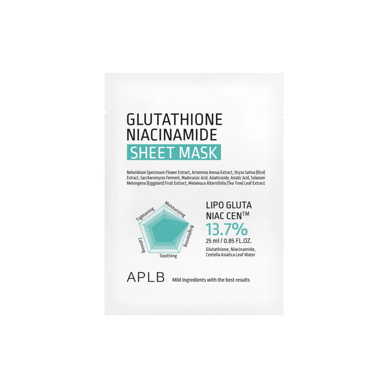 APLB GLUTATHIONE NIACINAMIDE SHEET MASK