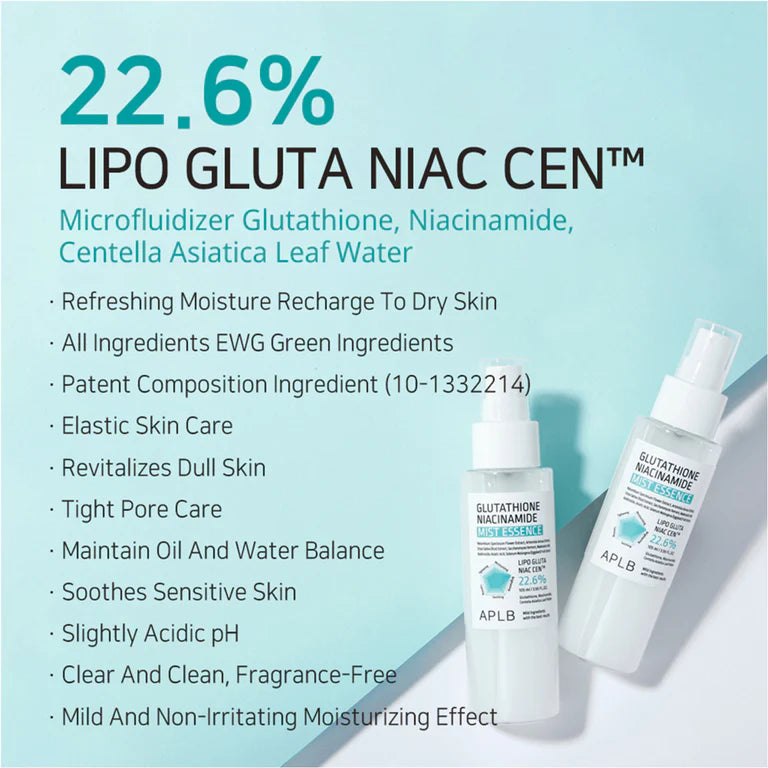 APLB GLUTATHIONE NIACINAMIDE MIST ESSENCE