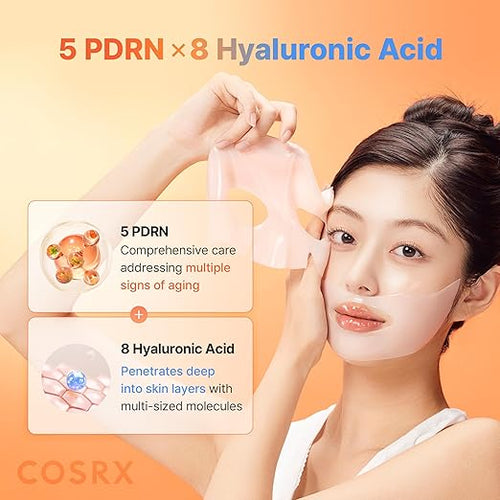 5 PDRN Hyaluronic Acid Vital Hydrating Hydrogel Mask 3ea