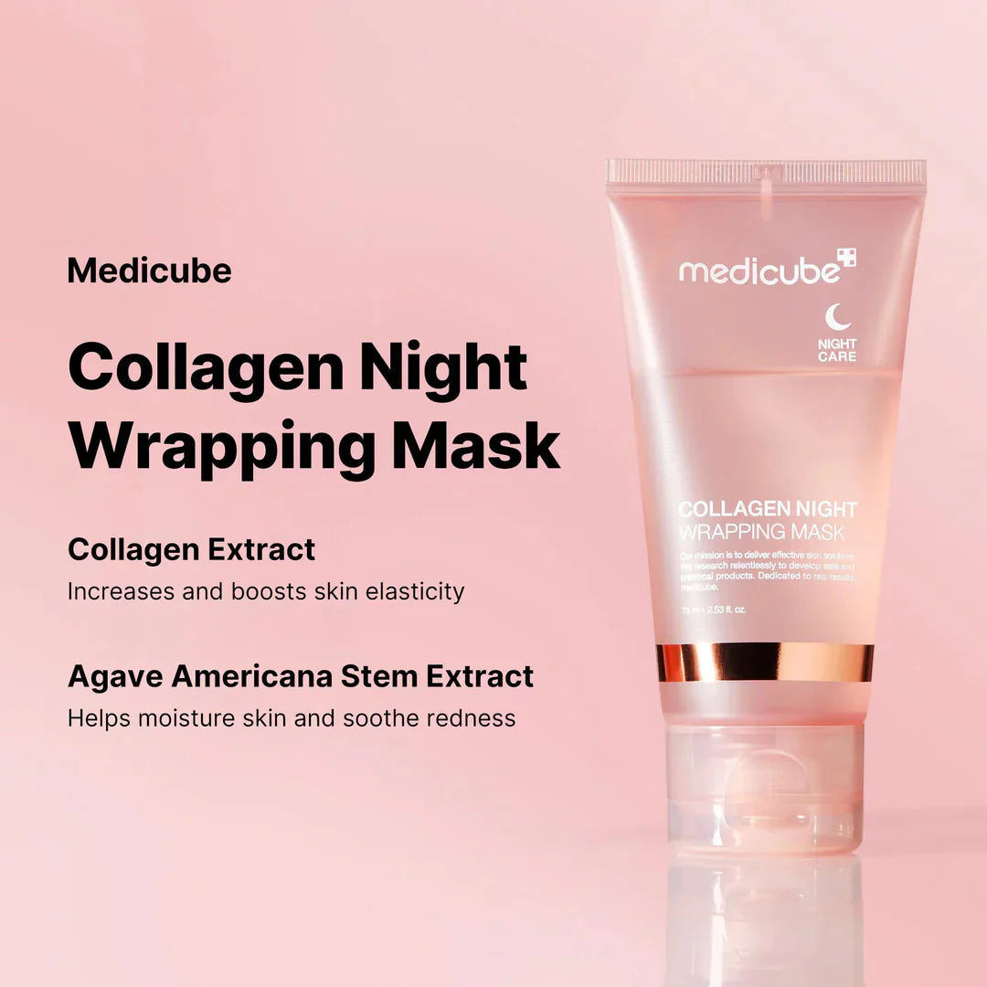 MEDICUBE COLLAGEN NIGHT WRAPPING MASK 75ml