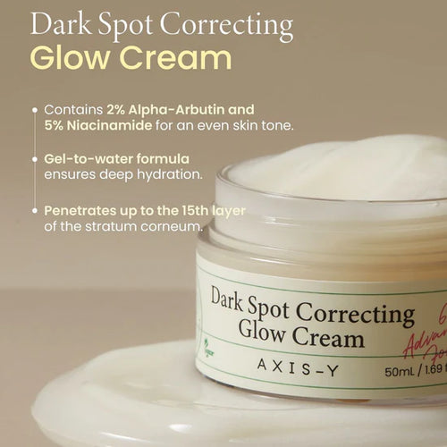 AXIS-Y DARK SPOT CORRECTING GLOW CREAM 50ml
