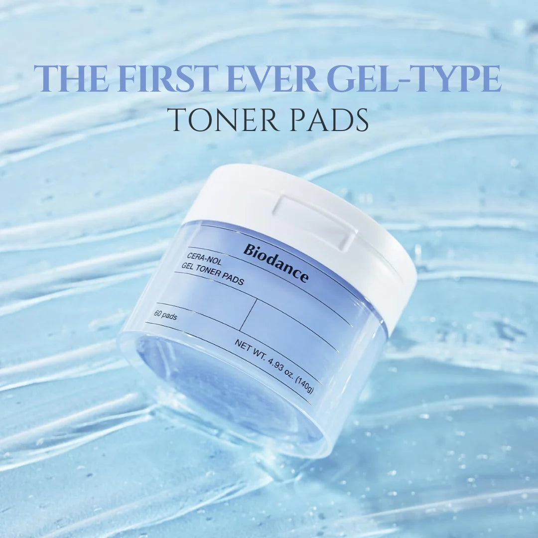 Biodance Cera-nol Gel Toner Pads 60Pads