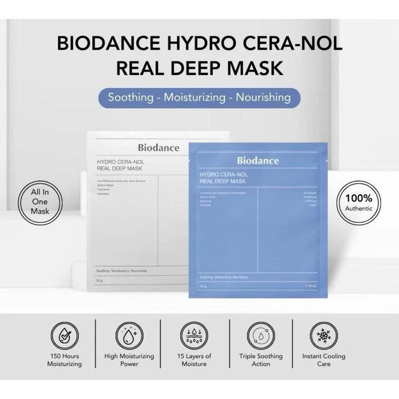 Biodance Hydro Cera-nol Real Deep mask (4ea)