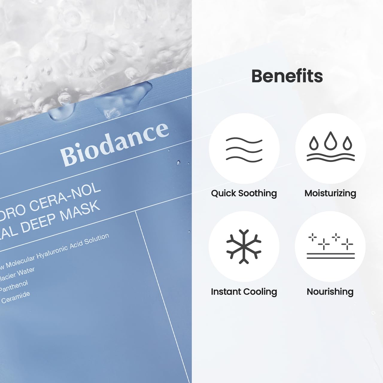 Biodance Hydro Cera-nol Real Deep mask (4ea)