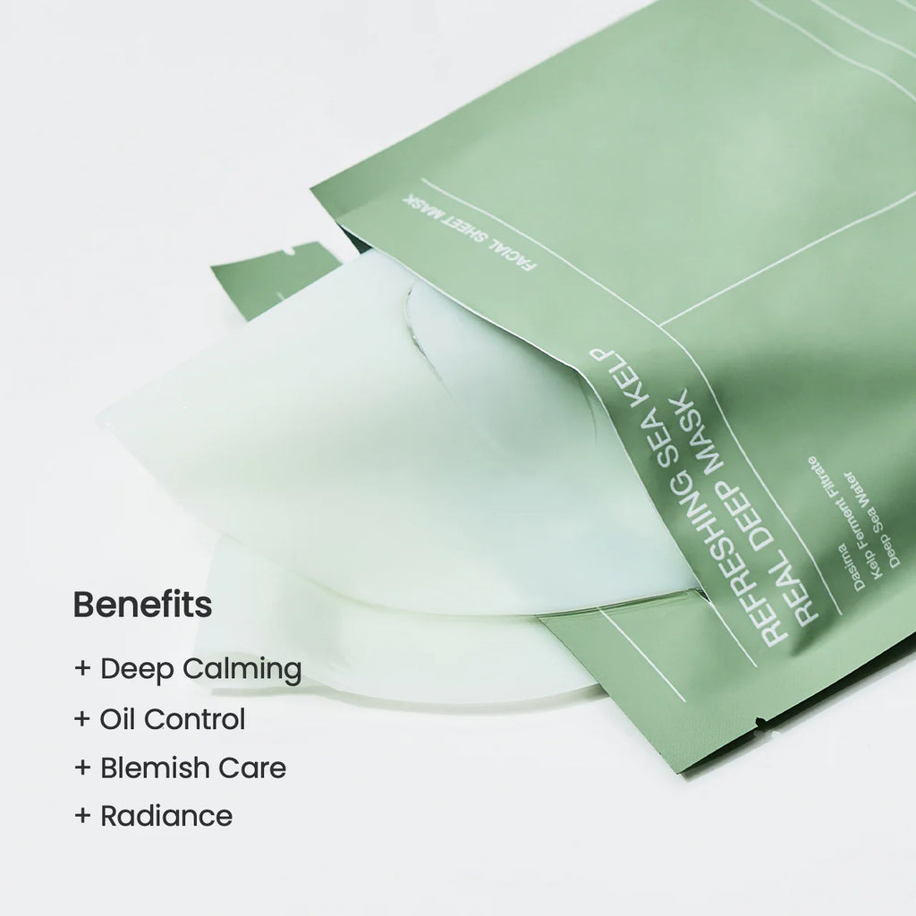 Biodance Refreshing Sea Kelp Real Deep Mask (4ea)