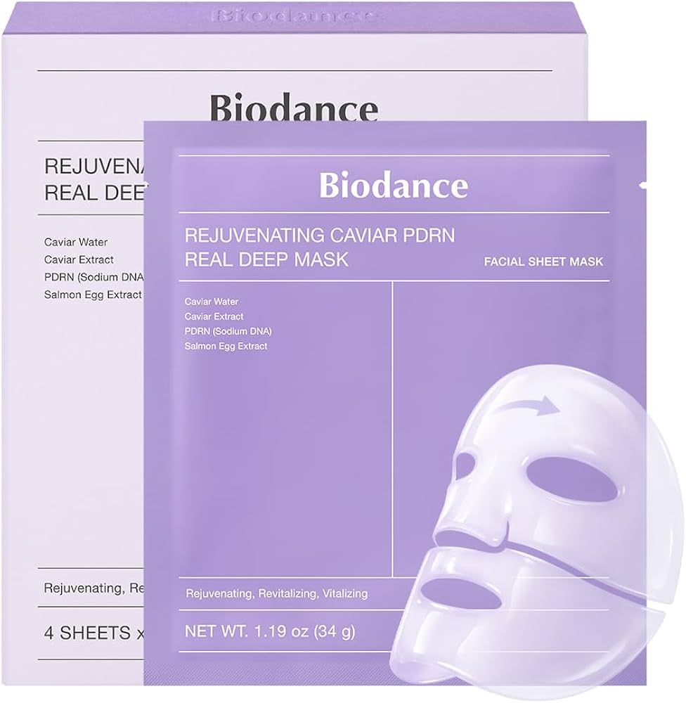 Biodance Rejuvenating Caviar PDRN Real Deep Mask (4ea)