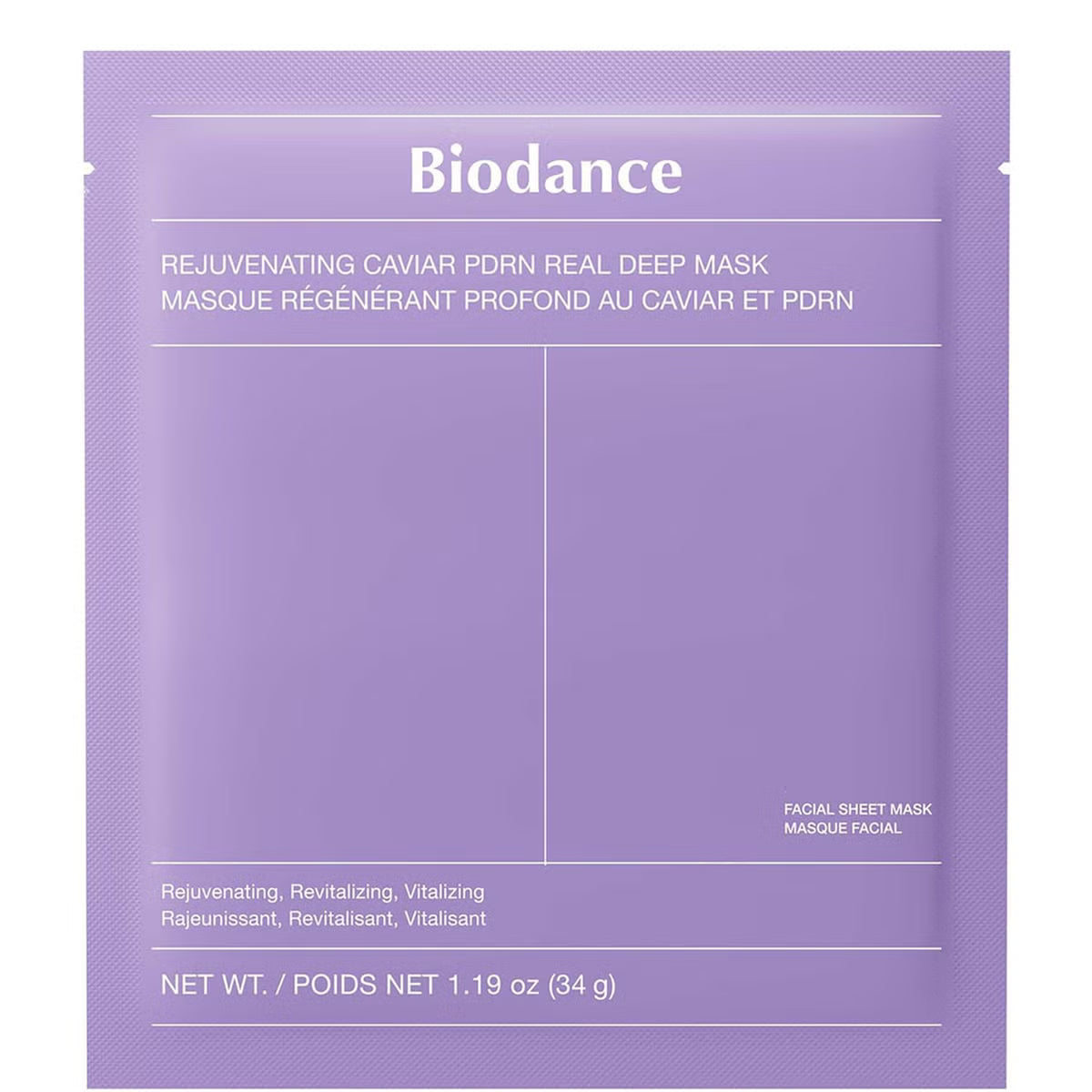 Biodance Rejuvenating Caviar PDRN Real Deep Mask (4ea)