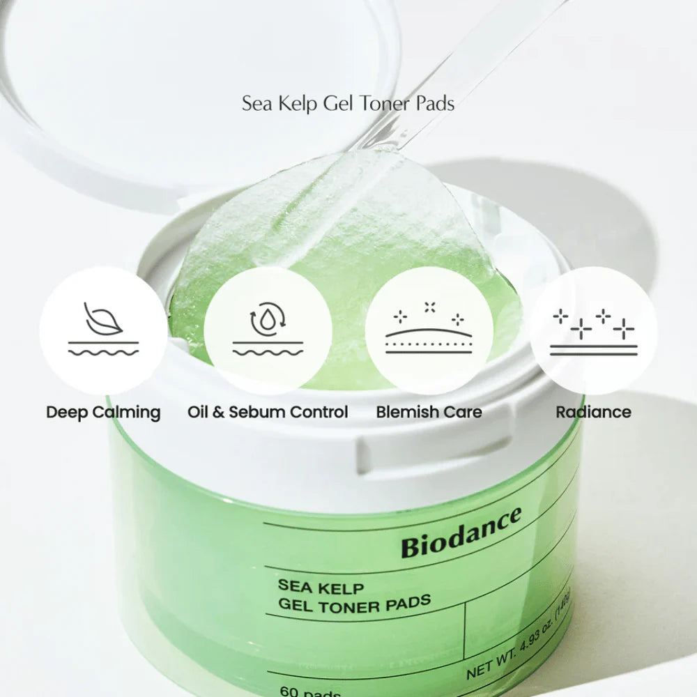 Biodance Sea Kelp Gel Toner Pads 60Pads