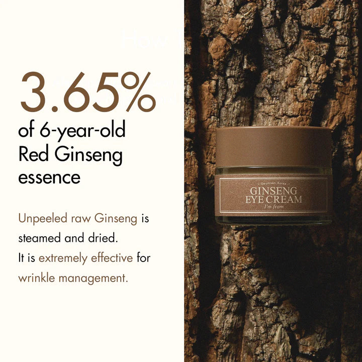 I'm from GINSENG  EYE CREAM 30g