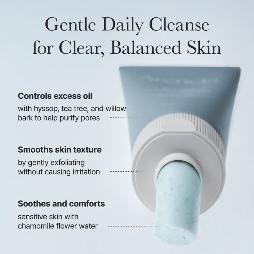 Arencia Hyssop Sebum Control Rice Cake Cleanser 150g