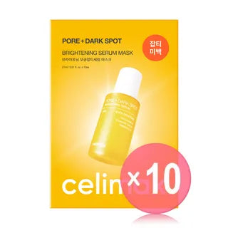 celimax PORE+DARK SPOT BRIGHTENING SERUM MASK_10ea
