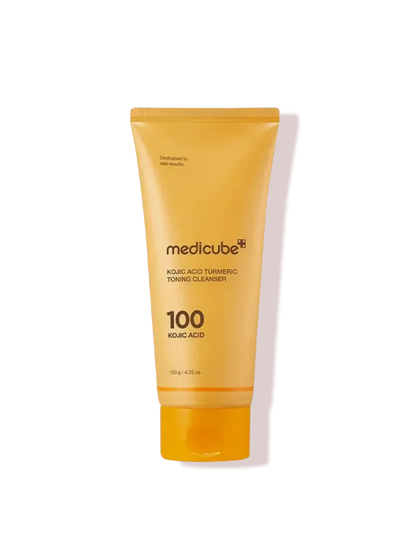 MEDICUBE KOJIC ACID TURMERIC TONING CLEANSER 120g