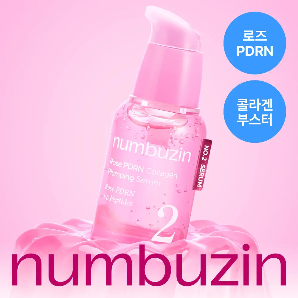 NUMBUZIN No.2 Rose PDRN Collagen Plumping Serum 30ml