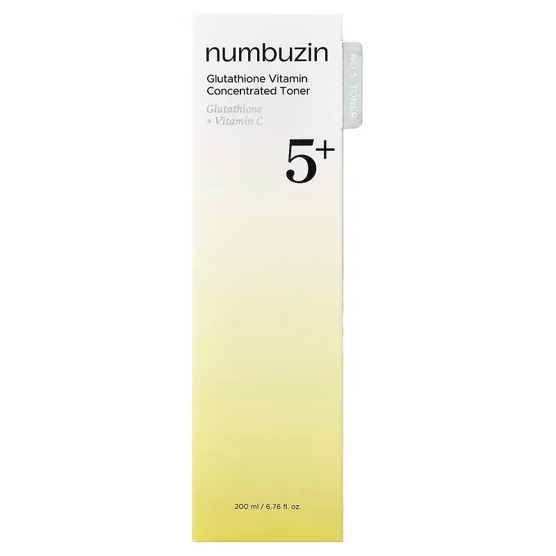 NUMBUZIN No.5+ Glutathione Vitamin Concentrated Toner 200ml