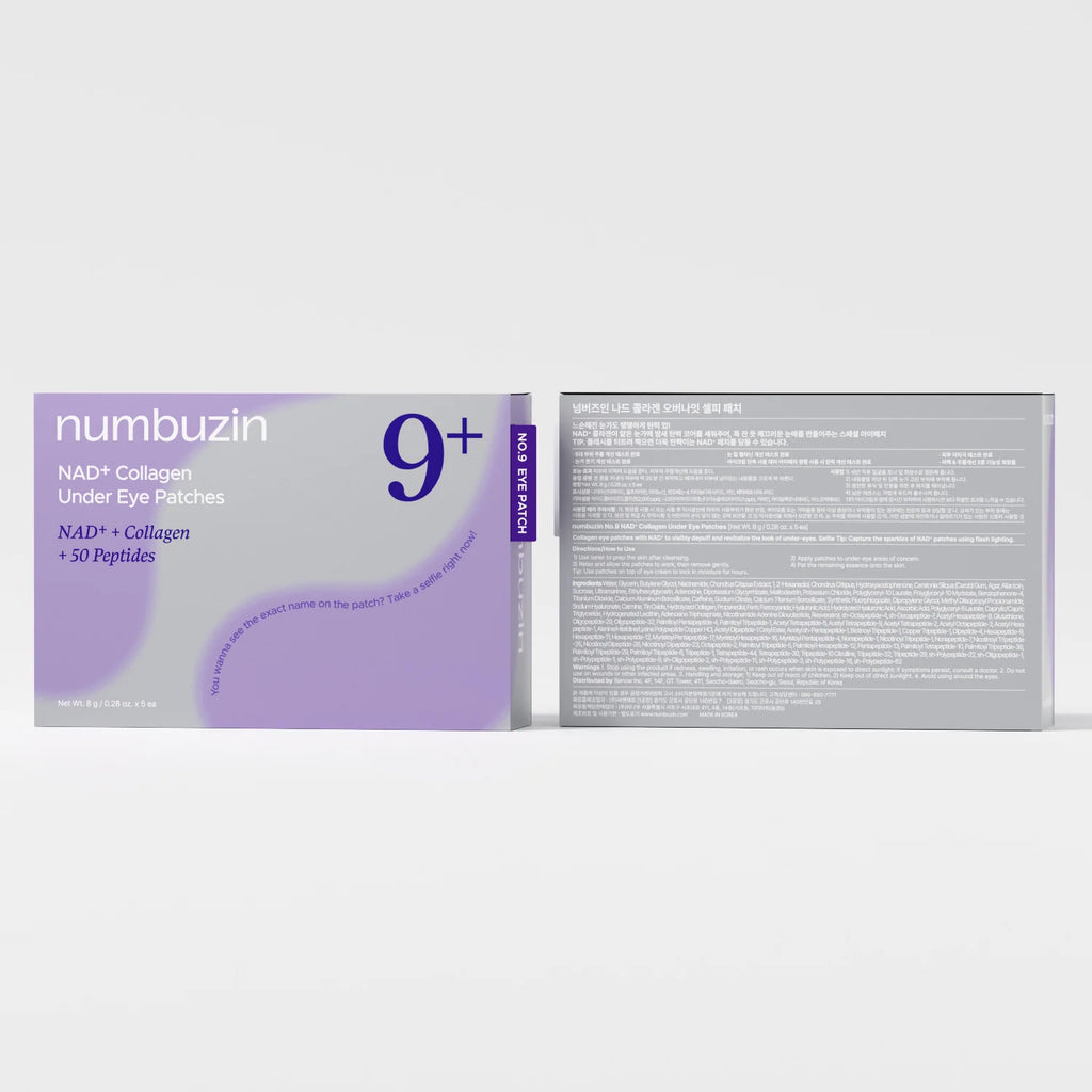 NUMBUZIN No.9 NAD+ Collagen Under Eye Patches (5ea)